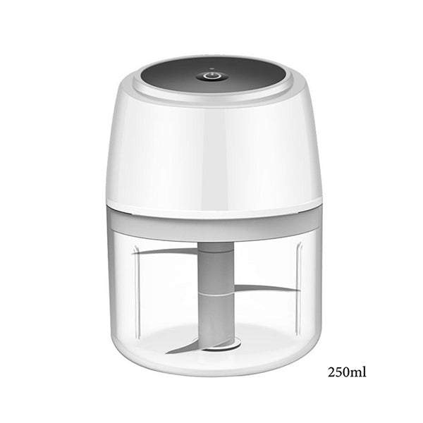 Mobileleb Kitchen & Dining White / Brand New 250ml USB Charging Garlic Chopper