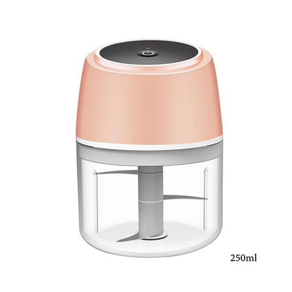 Mobileleb Kitchen & Dining Pink / Brand New 250ml USB Charging Garlic Chopper