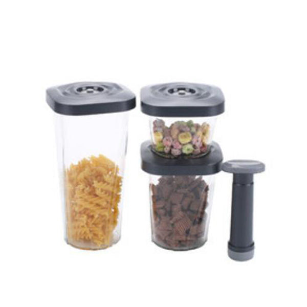 Mobileleb Kitchen & Dining Brand New 3 Pcs Food Storage Containers with Vacuum Sealed Set - 96064-1