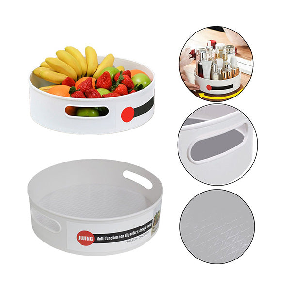 Mobileleb Kitchen & Dining White / Brand New 360° Rotating Storage Tray - 94723
