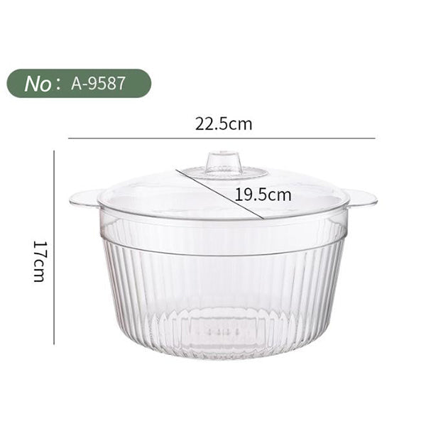 Mobileleb Kitchen & Dining Brand New / 9587 Acrylic Clear Multifunction Pot - 99004