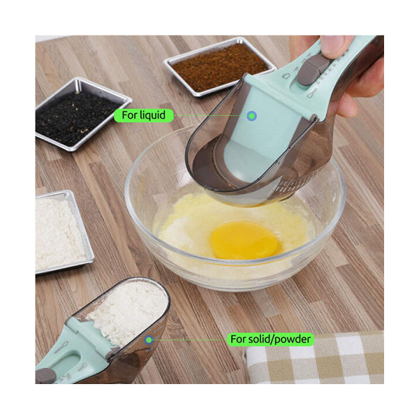  2 PCS Adjustable Measuring Cups and Spoons Set,Kitchen