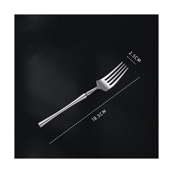 Mobileleb Kitchen & Dining Silver / Brand New / Model-2 Bamboo Design Fork Knife Spoon Stainless Steel, Available in Many Models - 10725