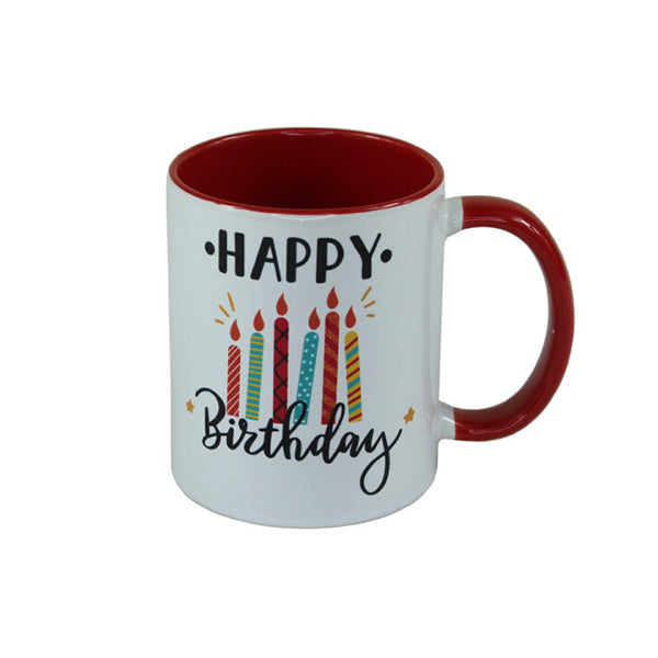 Mobileleb Kitchen & Dining Brand New / Model-2 Ceramic Happy Birthday Mugs, Available in different Models - 97524