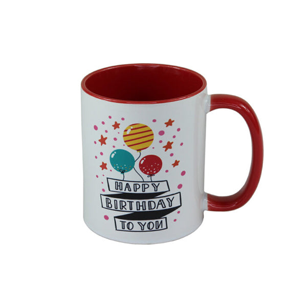 Mobileleb Kitchen & Dining Brand New / Model-4 Ceramic Happy Birthday Mugs, Available in different Models - 97524