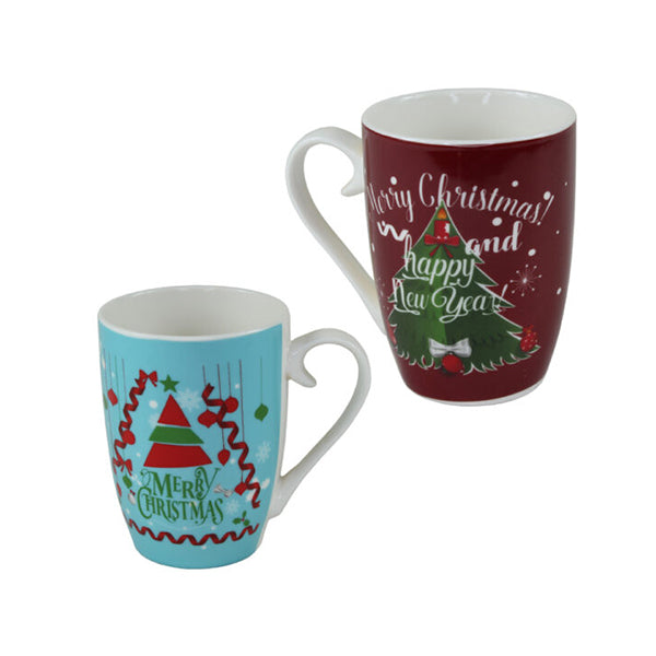 Mobileleb Kitchen & Dining Brand New Christmas Double Mug - 97526-CH09-2