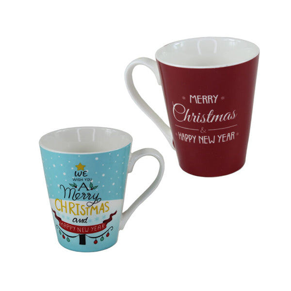 Mobileleb Kitchen & Dining Brand New Christmas Double Mug - 97526-CH13-2
