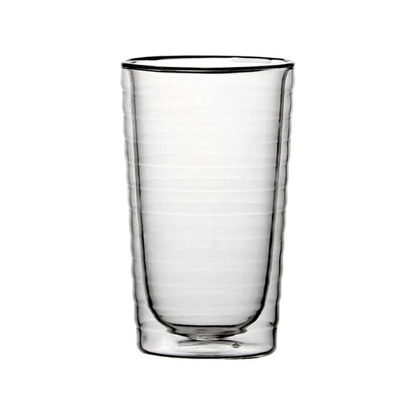 Mobileleb Kitchen & Dining Brand New / 350ML Clear Insulated Double Wall Cup Heat-resistant, Available in 3 Sizes - 10153