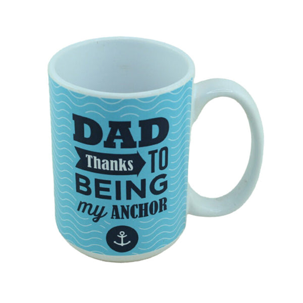 Mobileleb Kitchen & Dining Brand New / Model-1 Dad Mug #DA220, Thank for Being My Anchor - 97524-DA220-4