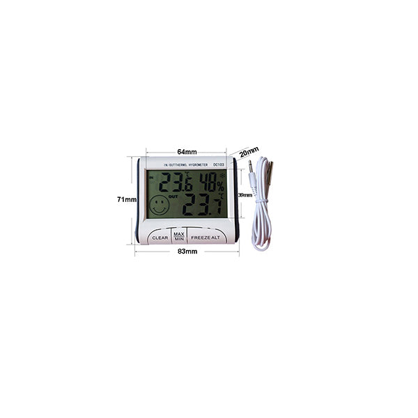 Digital Weather Station Thermometer Hygrometer Dc103 Temperature