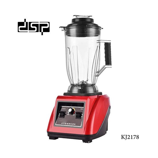 Mobileleb Kitchen & Dining Red / Brand New DSP, Professional Blender 1800 Watt - KJ2178