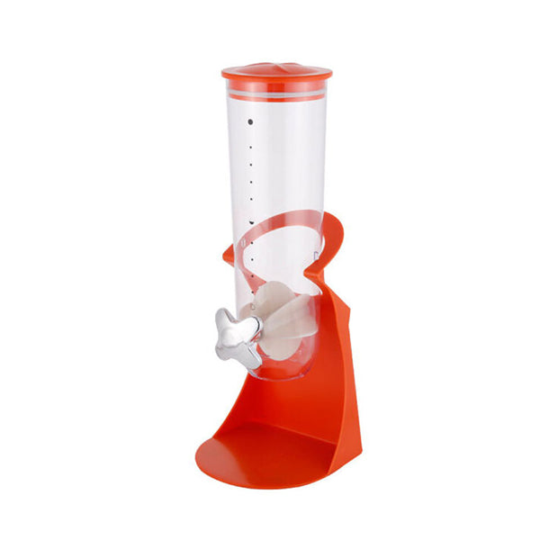 Mobileleb Kitchen & Dining Orange / Brand New Fresh & Easy Single Cylinder Cereal Dispenser - 95105