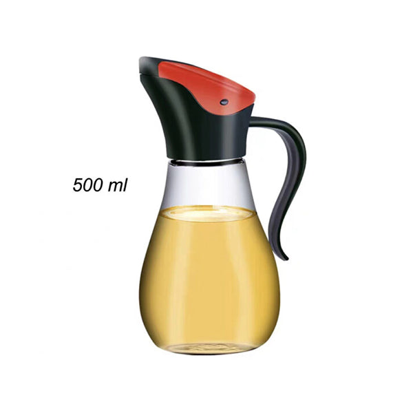 Mobileleb Kitchen & Dining Black / Brand New Heavy-duty Glass Oil Dispenser Bottle 500ml - 98011
