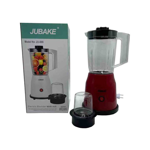 Mobileleb Kitchen & Dining Red / Brand New Jubake, Electric Blender with Mill