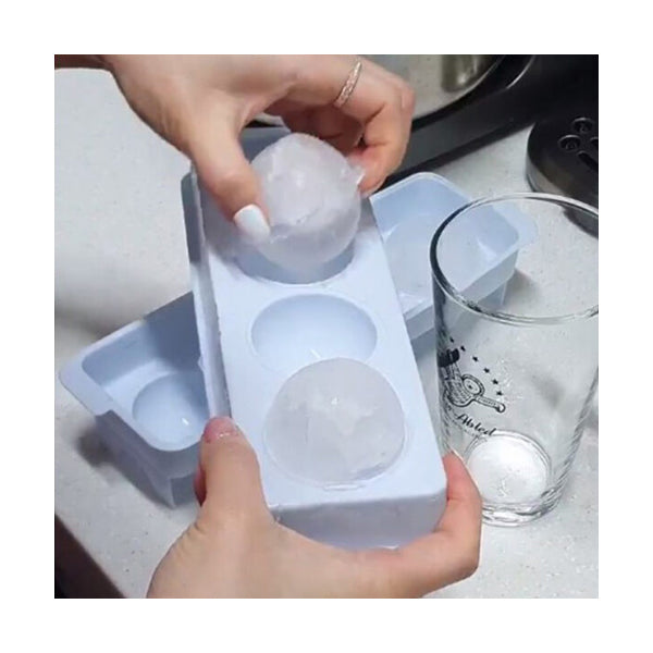 Silicone ice mold large cubes balls XXL