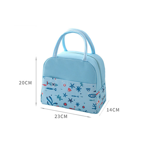 Mobileleb Kitchen & Dining Light Blue / Brand New Lunch Bag for Kids High-quality of Fabric - 14335