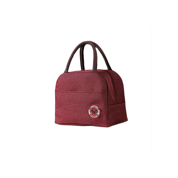 Mobileleb Kitchen & Dining Dark Red / Brand New Lunch Bag, High-Quality of Fabric, Suitable for Girls and Boys - 15470
