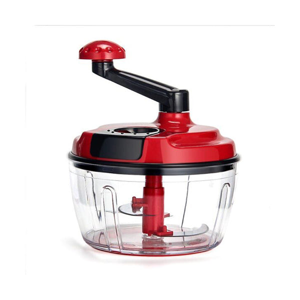 Mobileleb Kitchen & Dining Manual Vegetable Cutter Food Processor 8-in-1 – Food Chopper, Mixer, Blender - 93620