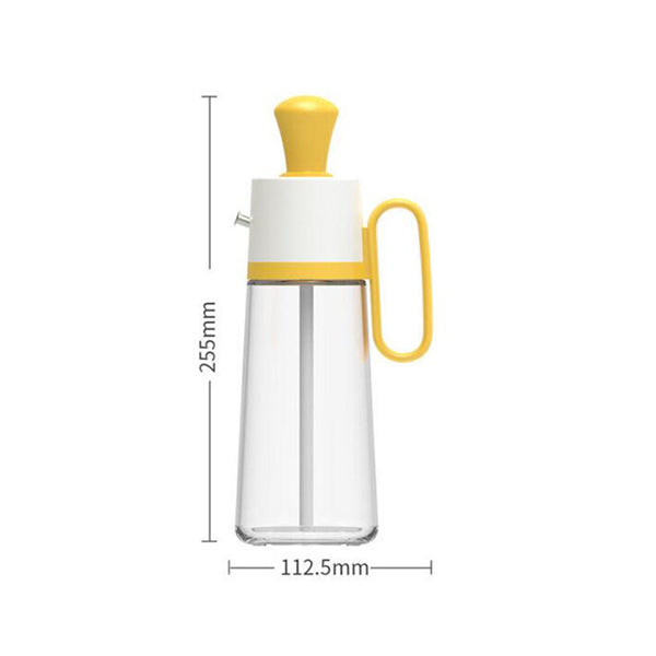 Mobileleb Kitchen & Dining Yellow / Brand New Olive Oil Dispenser with Silicone Brush for Kitchen BBQ - 98457