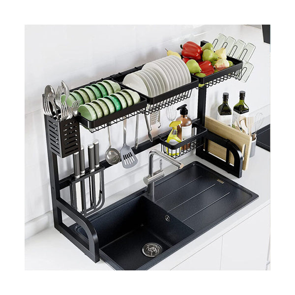 Mobileleb Kitchen & Dining Black / Brand New Over-sink Draining Rack - 97239