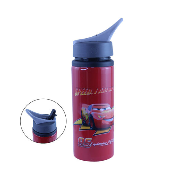 Mobileleb Kitchen & Dining Brand New / Model-2 School and Sports Aluminum Water Bottle 700ml with Straw Lid - 11013