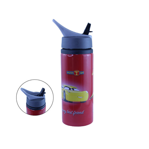 Mobileleb Kitchen & Dining Brand New / Model-5 School and Sports Aluminum Water Bottle 700ml with Straw Lid - 11013