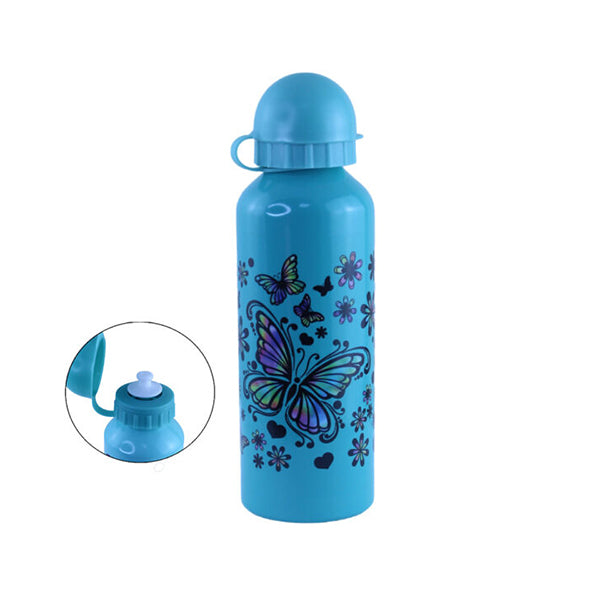 Mobileleb Kitchen & Dining Brand New / Model-1 School and Sports Stainless Steel Water Bottle 500ml - 11012