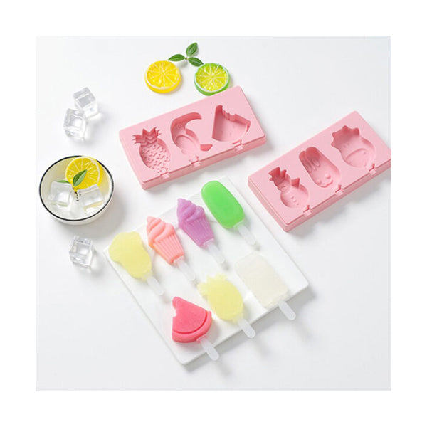 Mobileleb Kitchen & Dining Brand New Silicone Ice Cream Molds - 95905