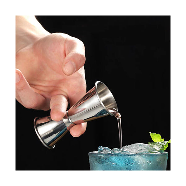  Stainless Steel Cocktail Jigger, Cocktail Measuring Jigger  Double Sided Shot Measure Jigger with Scale for Home Bar (Sanding): Home &  Kitchen