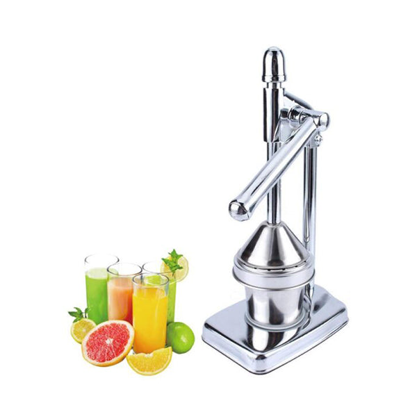 Mobileleb Kitchen & Dining Silver / Brand New Stainless Steel Manual Lever Press Citrus Juicer - 91227