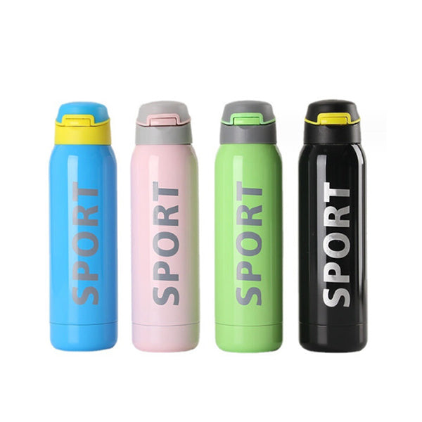 Mobileleb Kitchen & Dining Stainless Steel Sports Bottle - 350ml - 10247