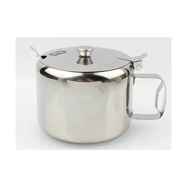 Mobileleb Kitchen & Dining Silver / Brand New Stainless Steel Sugar Storage Pot - 12033