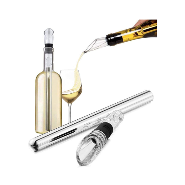 Mobileleb Kitchen & Dining Stainless Steel Wine Chiller Stick - 96076