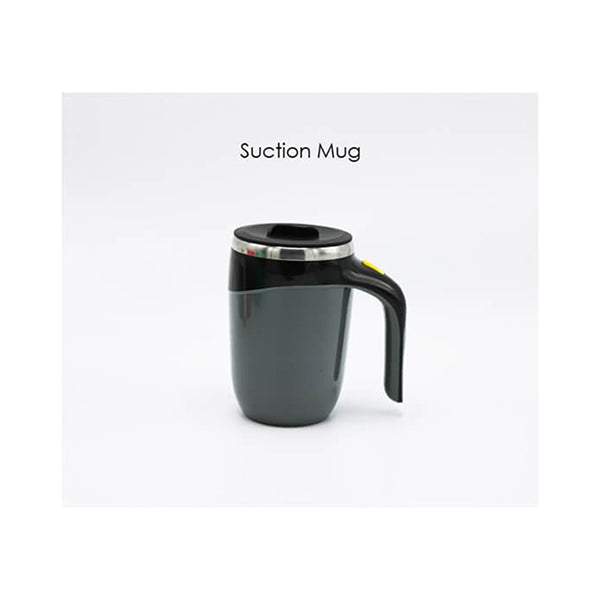 Mobileleb Kitchen & Dining Dark Grey / Brand New Suction Mug, High-Quality Mugs, Suitable for Office and Car 0.5L - 14039