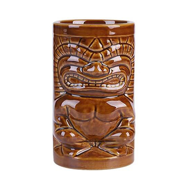 Mobileleb Kitchen & Dining Brown / Brand New Tiki Mugs, Cocktail Cup - 15870