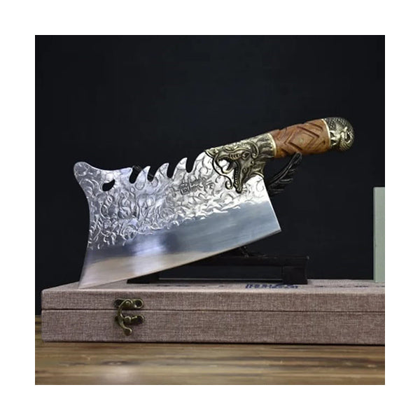 Mobileleb Kitchen & Dining Stainless Steel / Brand New Too Quality Handmade Stainless Steel Chopping Butcher Knives