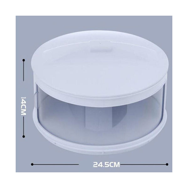 Mobileleb Kitchen & Dining White / Brand New / 1 Transparent Stable Stack-Able Food Insulation Covers Dust-Proof - 96126