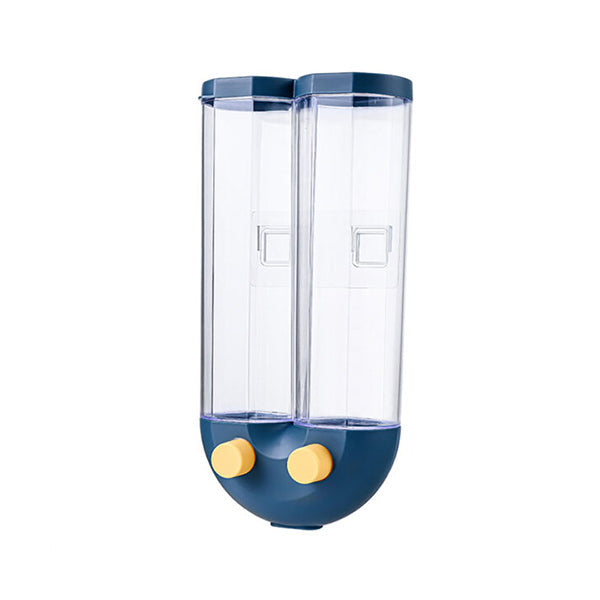 Mobileleb Kitchen & Dining Blue / Brand New U-shaped double sections miscellaneous grains tank - 1kg - 96144