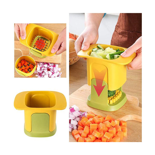 Mobileleb Kitchen & Dining Brand New Vegetable Cutter Hand Pressure - 97030