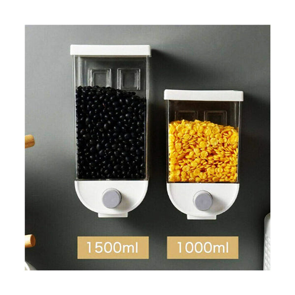 Mobileleb Kitchen & Dining Wall-Mounted Single Cereal Dispenser - 96050