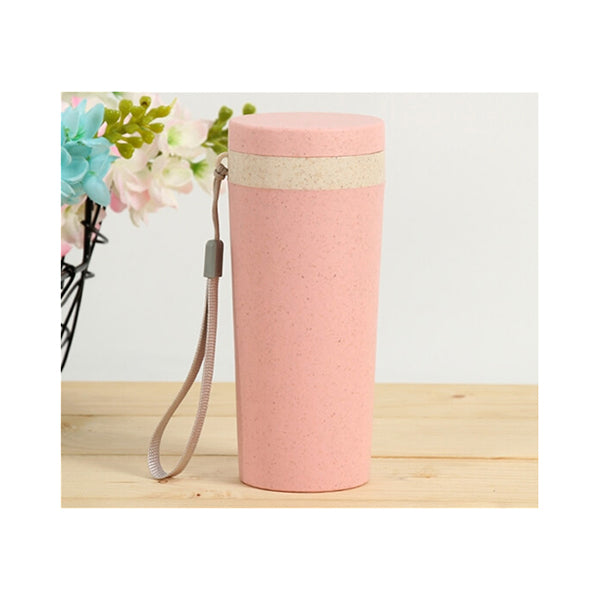 Mobileleb Kitchen & Dining Pink / Brand New Wheat Cup, Wheat Products, Eco Friendly, for Kids, Protection - 15659