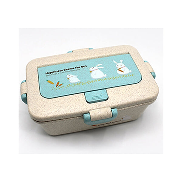 Mobileleb Kitchen & Dining Blue / Brand New Wheat Lunch Box - 15663