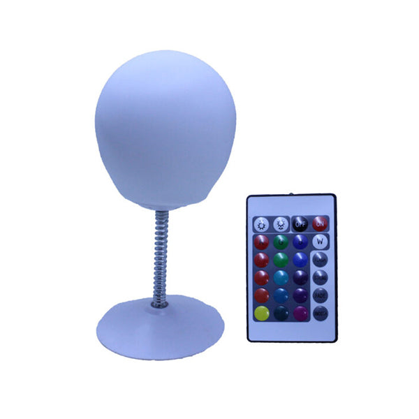 Mobileleb Lighting Blue / Brand New 3D Printing LED Night Light with Stand & Remote Control - 96871