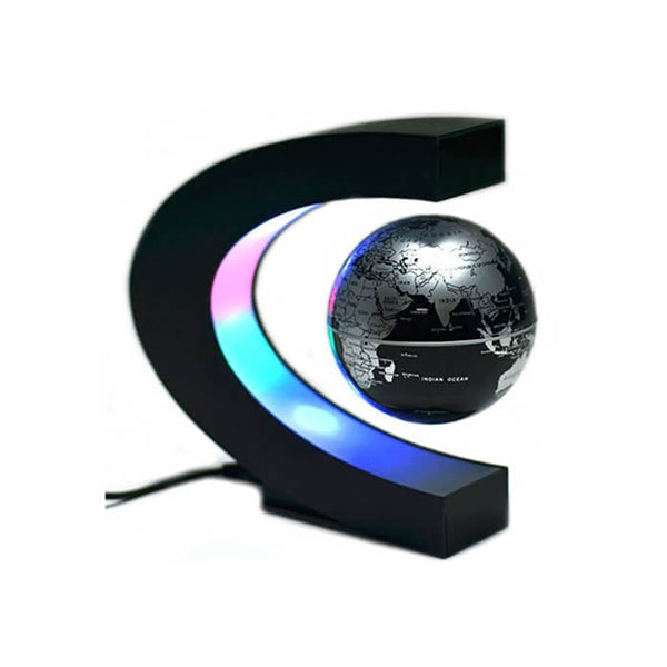 Mobileleb Lighting Brand New Globe Magnetic Floating In Midair With Colorful Led Light - 13847