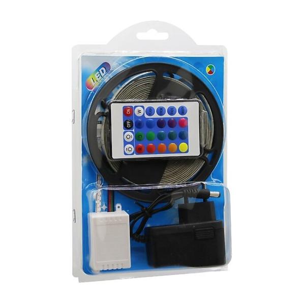 Mobileleb Lighting Brand New LED Strip RGB Lights 5m, Energy Saving, with Remote Control