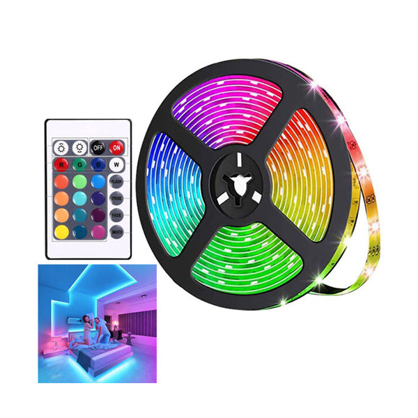 Mobileleb Lighting Black / Brand New Water Proof LED Strip Lights 16 Colors With Remote