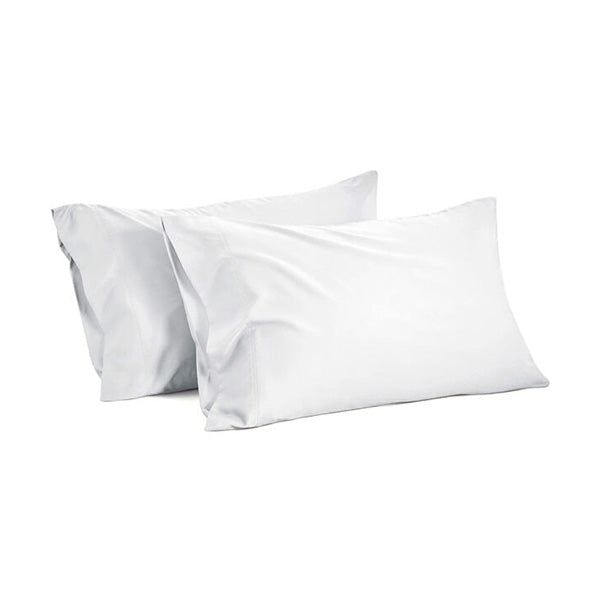 Mobileleb Linens & Bedding White / Brand New 2-Pack Breathable and Cooling Pillow Cases - 98459, Available in Different Colors