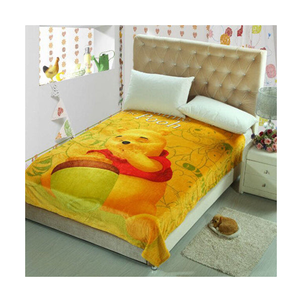 Mobileleb Linens & Bedding Brand New / Model-4 Characters Kids Blanket Fleece 160×200 cm - BLKT01