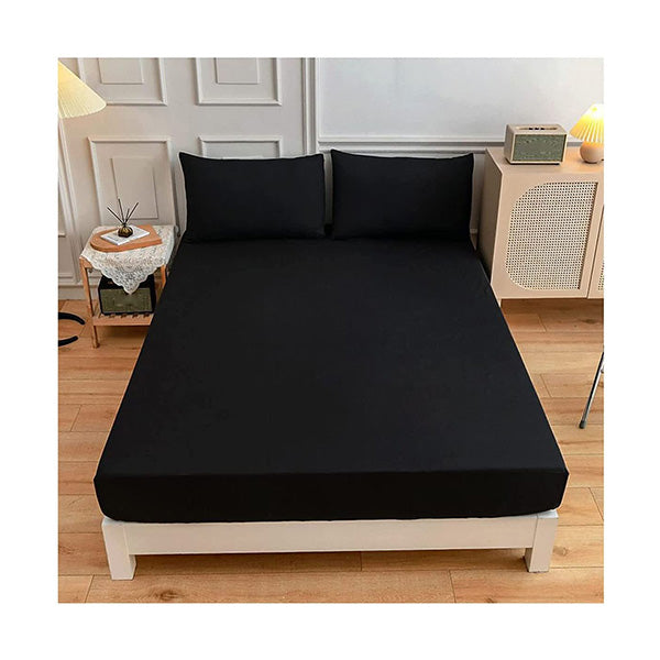 Mobileleb Linens & Bedding Black / Brand New Inspire 120×200+25 Cm Mattress Cover Full Elastics - 98460