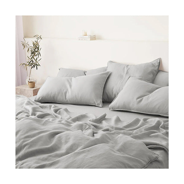 Mobileleb Linens & Bedding Light Grey / Brand New Inspire 180×200+30cm Mattress Cover Full Elastics - 98461